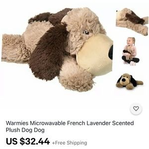 WARMIES plush French lavender scented dog